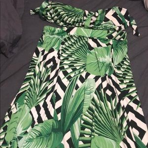 Tropical two piece set